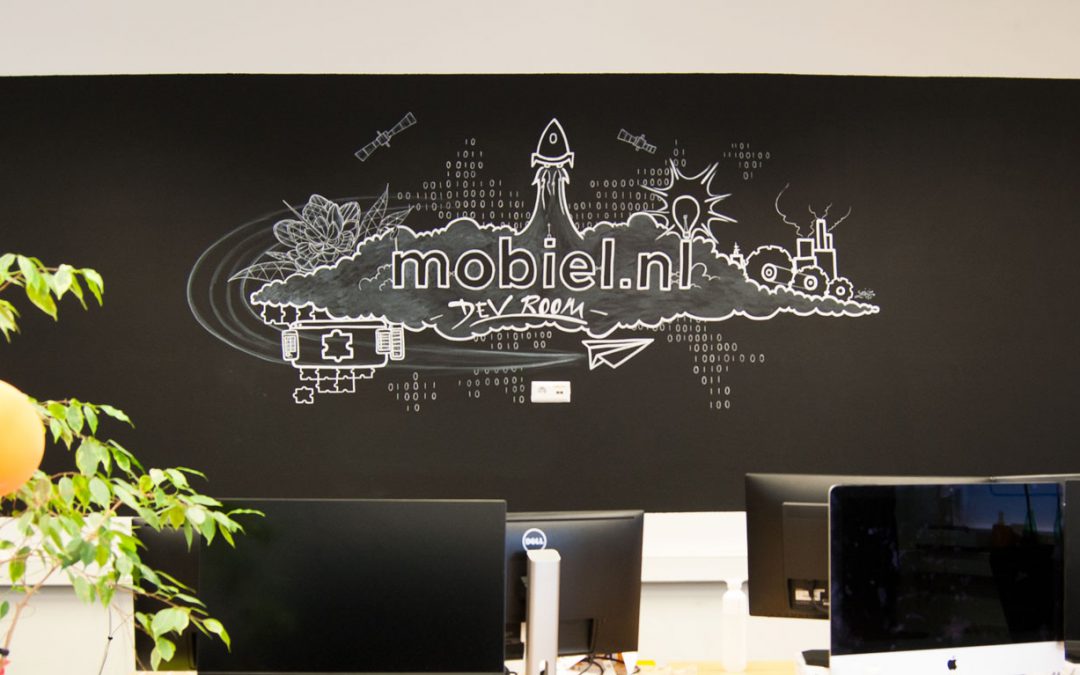 Mobiel.nl – Mural development room